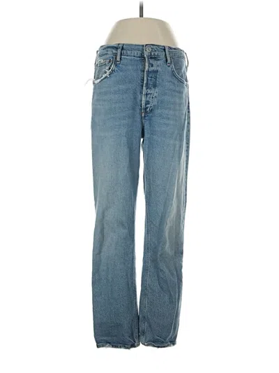 Pre-owned Agolde Jeans In Blue