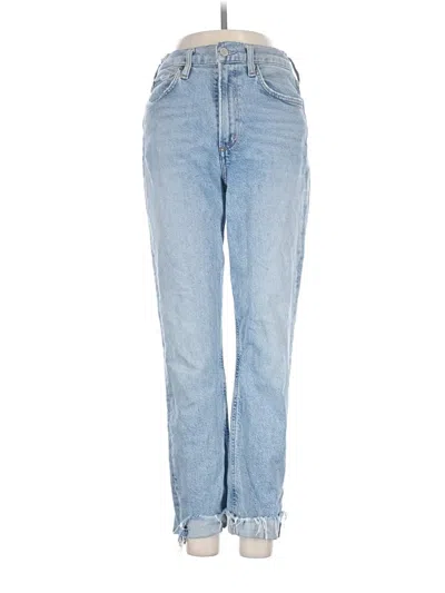 Pre-owned Agolde Jeans In Blue