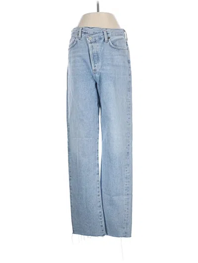 Pre-owned Agolde Jeans In Blue