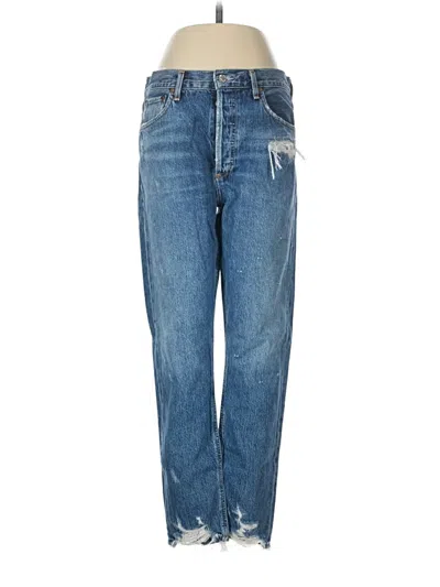 Pre-owned Agolde Jeans In Blue