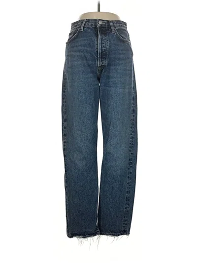 Pre-owned Agolde Jeans In Blue