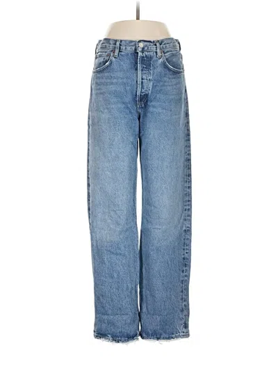 Pre-owned Agolde Jeans In Blue