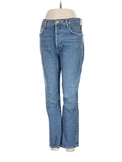 Pre-owned Agolde Jeans In Blue