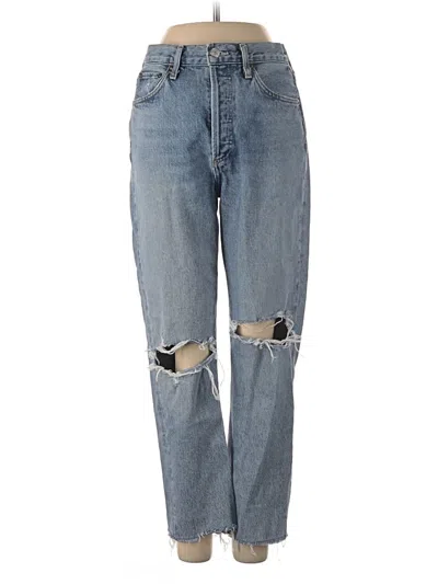 Pre-owned Agolde Jeans In Blue