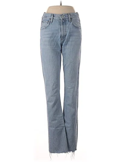 Pre-owned Agolde Jeans In Blue