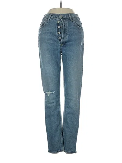 Pre-owned Agolde Jeans In Blue