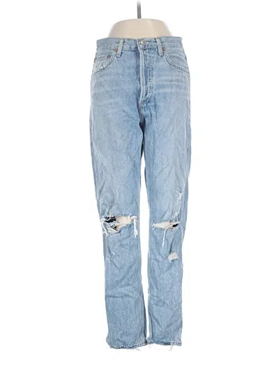 Pre-owned Agolde Jeans In Blue