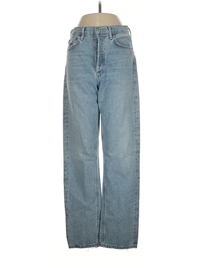 Pre-owned Agolde Jeans In Blue