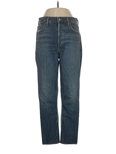 Pre-owned Agolde Jeans In Blue