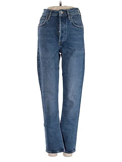 Pre-owned Agolde Jeans In Blue