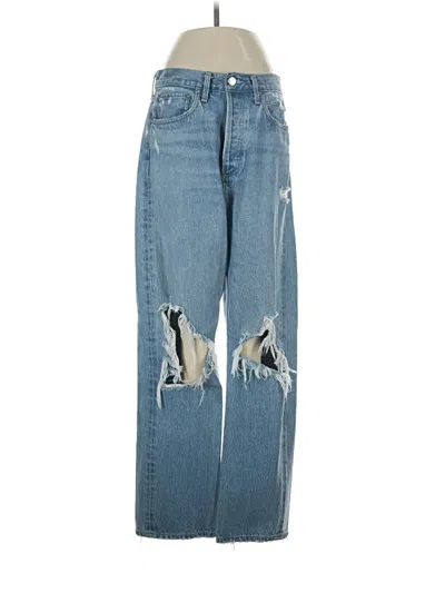 Pre-owned Agolde Jeans In Blue