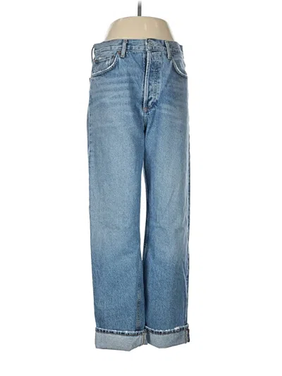 Pre-owned Agolde Jeans In Blue