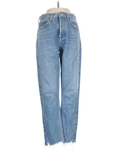 Pre-owned Agolde Jeans In Blue