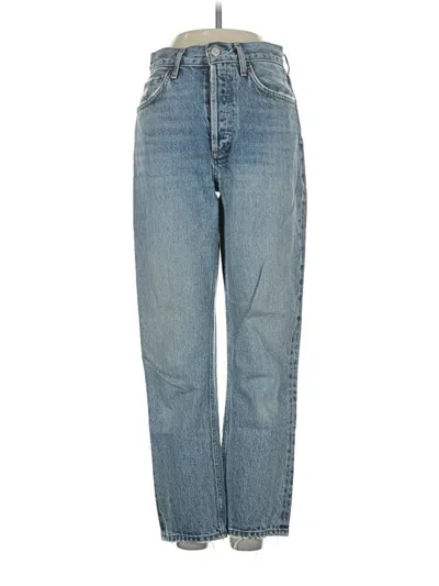 Pre-owned Agolde Jeans In Blue