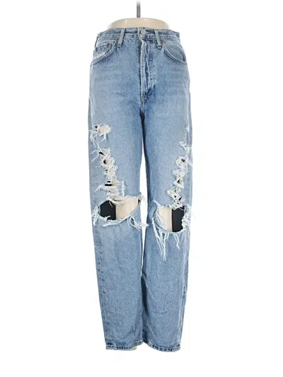 Pre-owned Agolde Jeans In Blue