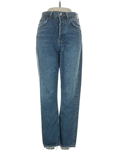 Pre-owned Agolde Jeans In Blue