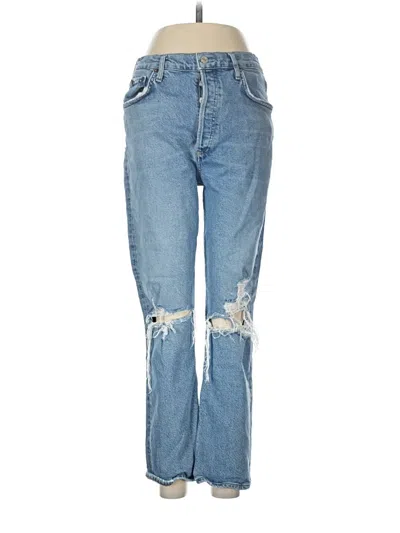 Pre-owned Agolde Jeans In Blue