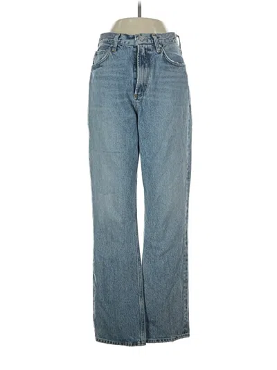 Pre-owned Agolde Jeans In Blue