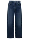 Agolde Ren 5-pocket Straight-leg Jeans In Blue
