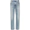 Agolde Curtis Mid-rise Tapered Jeans In Blue