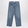 Agolde Light Baggy Jeans In Organic Denim In Blue