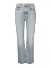 Agolde Leena Mid Rise Baby Flare Jean