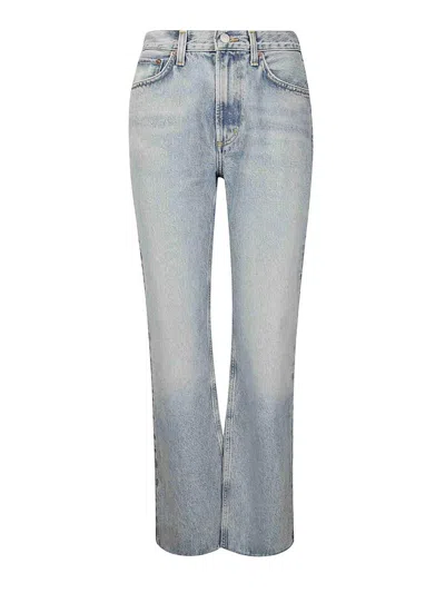 Agolde Leena Mid Rise Baby Flare Jean