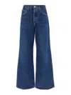 Agolde Low Curve High-rise Wide-leg Jeans