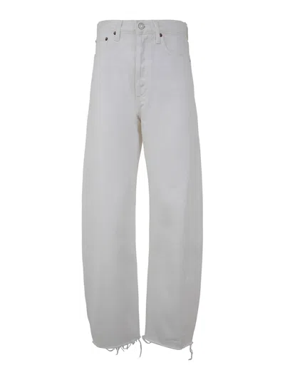 Agolde Jeans Boot-cut - Luna In White