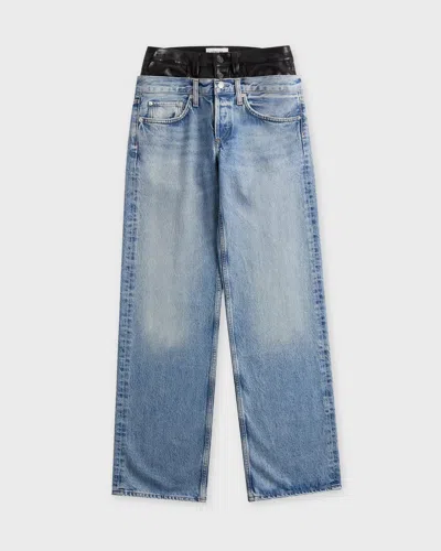 Agolde Jeans Elson In Blue