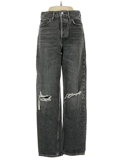 Pre-owned Agolde Jeans In Gray