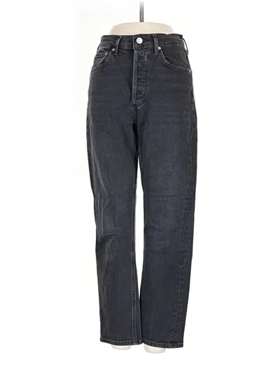 Pre-owned Agolde Jeans In Gray