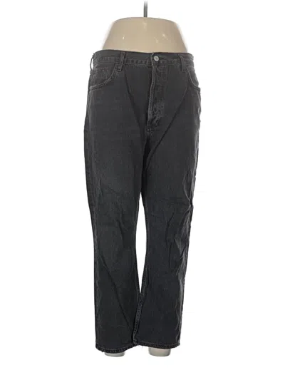 Pre-owned Agolde Jeans In Gray