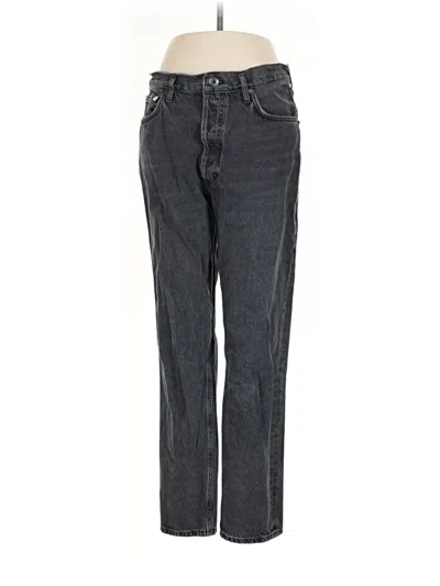 Pre-owned Agolde Jeans In Gray