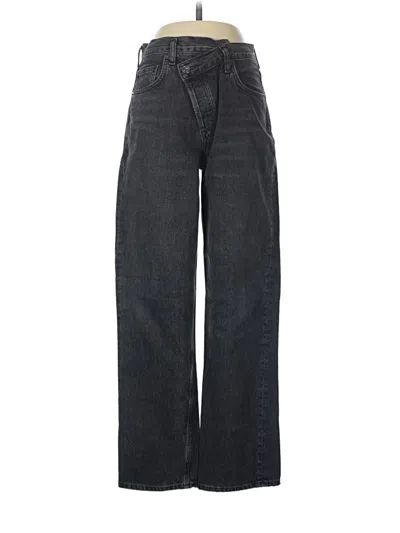 Pre-owned Agolde Jeans In Gray