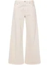AGOLDE AGOLDE LOW-RISE FLARED CLARA JEANS