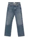 Agolde Blue V-waist Kelly Jeans In Blue