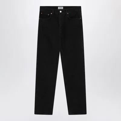 Agolde Jeans In Regenerated Denim In Black