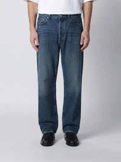 Agolde Jeans  Men Color Denim In Blue