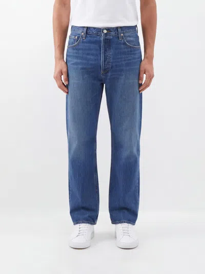 Agolde Jeans Men Color Denim In Animal Print