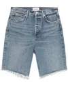Agolde High Rise Shorts In Multi