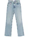 Agolde V Waist Kelly Relaxed Straight Jeans Replica In Stae