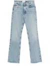 Agolde V Waist Kelly Relaxed Straight Jeans Replica In Stae
