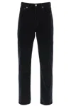Agolde Black 90s Pinch Waist High Rise Straight Jeans