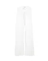 Agolde Jeans Ampio Vana Fold Bianco In White