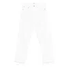 Agolde Dame Wide Leg Jeans In White