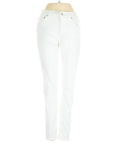 Pre-owned Agolde Jeans In White