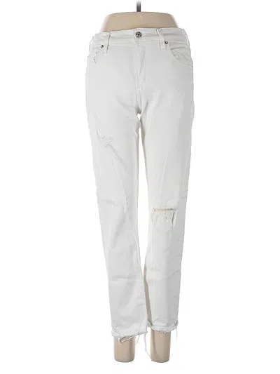 Pre-owned Agolde Jeans In White