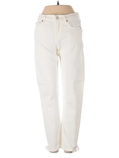 Pre-owned Agolde Jeans In White