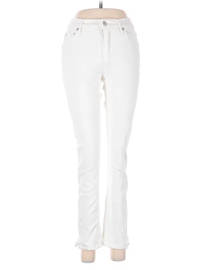 Pre-owned Agolde Jeans In White